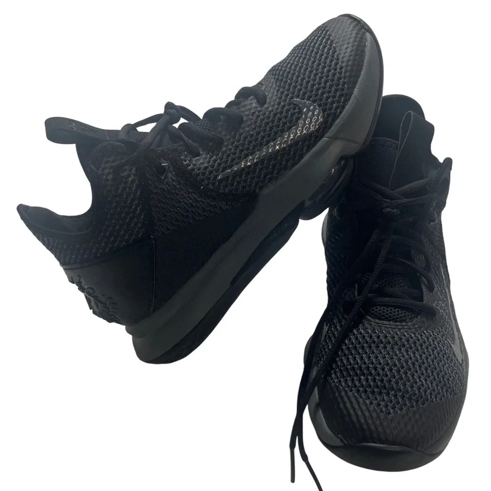 Nike LeBron Witness 5 Triple Black Basketball Shoes BV7427-003 Mens‎ 7